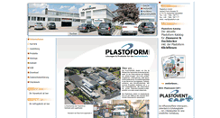 Desktop Screenshot of plastoform.de